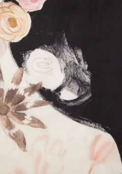 Dior Flower schilderij in de kleur Multi Color - COCOmaison