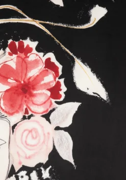 Dior Flower schilderij in de kleur Multi Color - COCOmaison