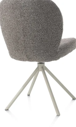 Eetkamerstoel Jaxon (draaibaar) in de kleur Lever - XOOON