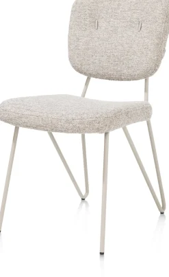 Eetkamerstoel June met frame in de kleur Groen - XOOON