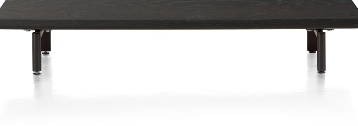 ELEMENTS platform 130 cm. incl. 2 metalen poten - 130 cm