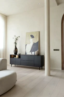 ELEMENTS platform 250 cm. incl. 3 metalen poten - 250 cm