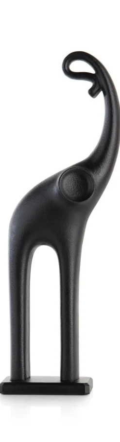 Elly beeld H39,5cm in de kleur Zwart - COCOmaison