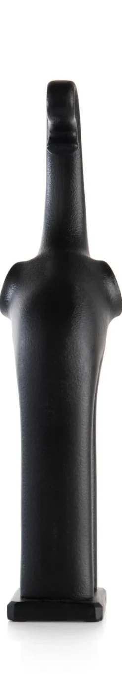 Elly beeld H39,5cm in de kleur Zwart - COCOmaison