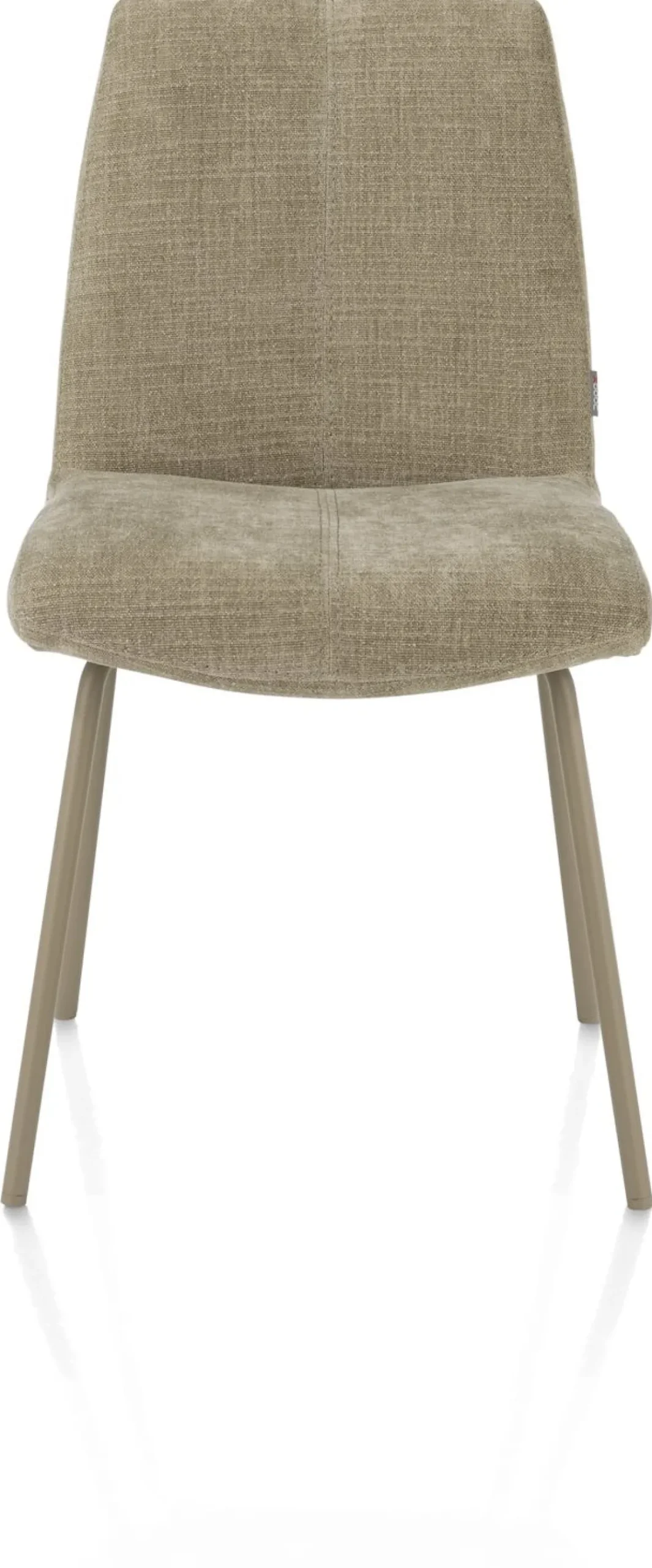 Filipo eetkamerstoel stof Cadiz in de kleur Olijf - XOOON