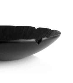 Finn schaal D39cm in de kleur Zwart - COCOmaison