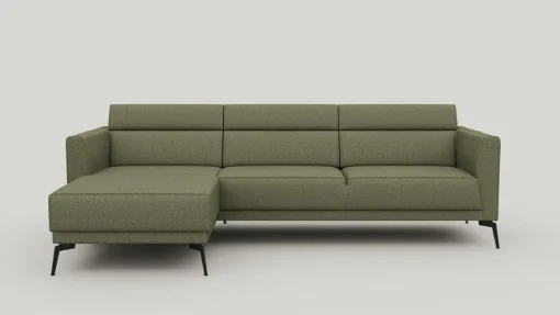 Fiskardo, loungebank links - Vada - mosgroen