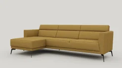 Fiskardo, loungebank links - Vada - Okergeel