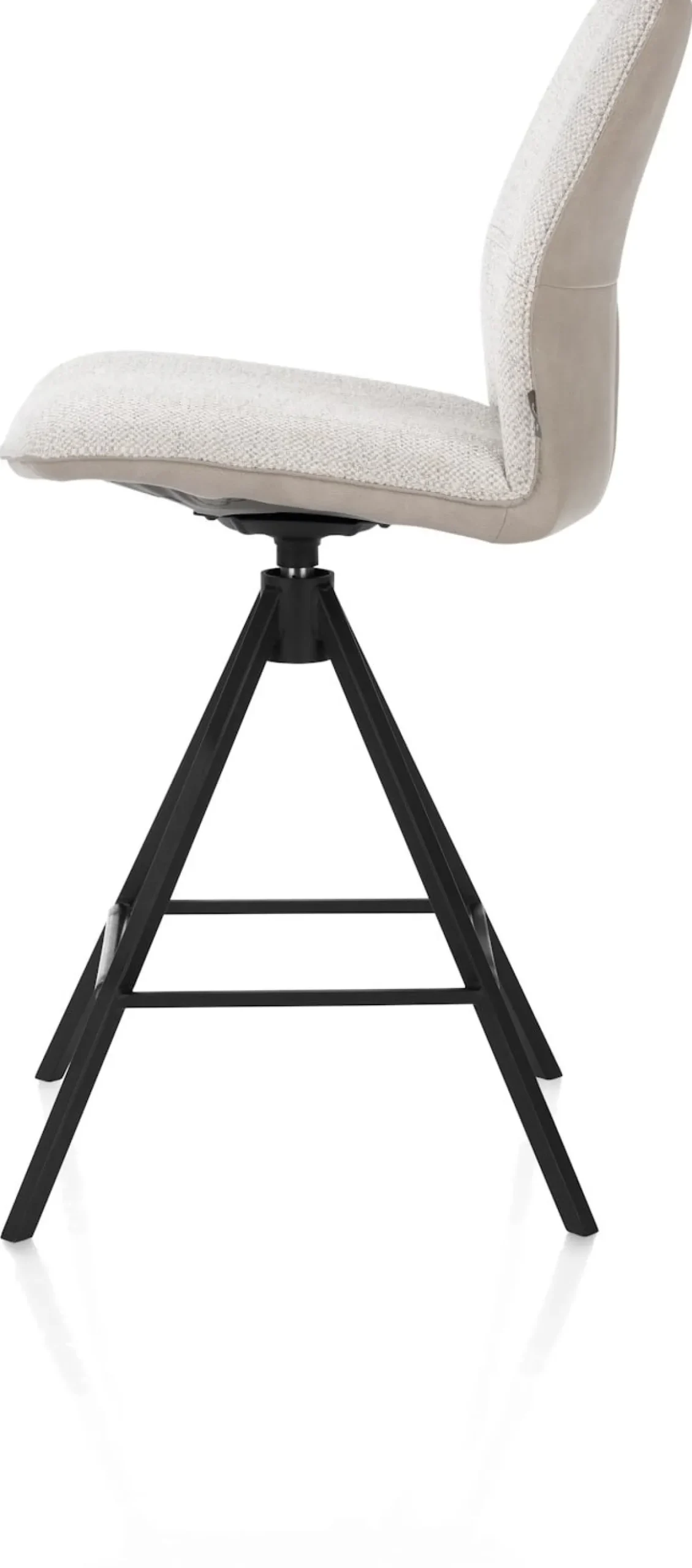 Franky barstoel draaibaar - in de kleur Lichtgrijs - XOOON