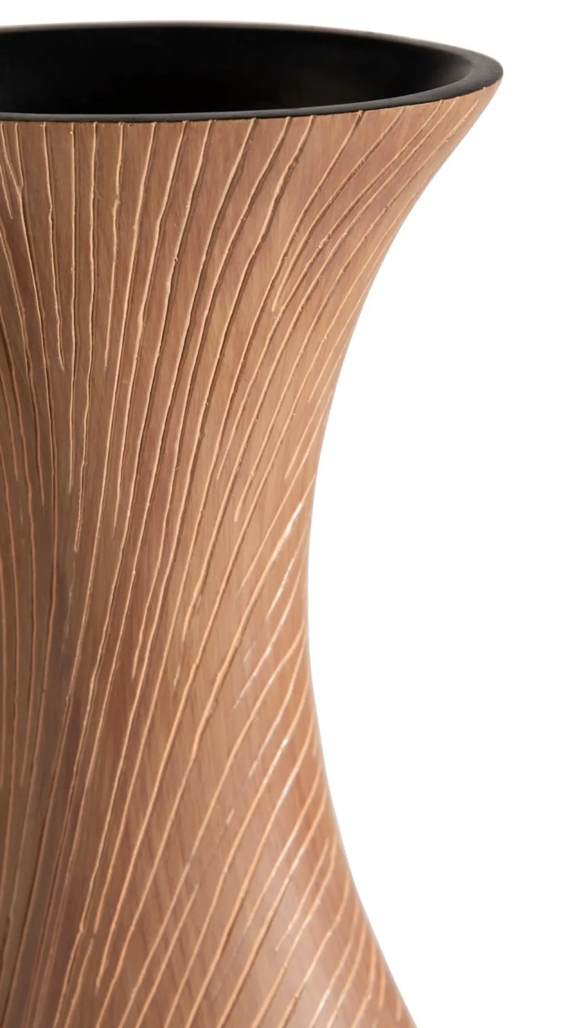 Gigi vaas H82,5cm in de kleur Bruin - COCOmaison