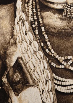 Hamar Woman schilderij 75x125cm in de kleur Multi Color