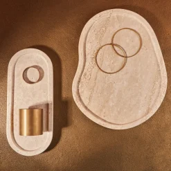 idas schaal (breedte 35cm) in de kleur Creme - COCOmaison