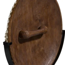 Jennifer beeld rond met schelpjes H44cm - COCOmaison