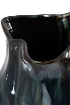 Julius vaas H45cm in kleur Blauw shop je bij COCOmaison