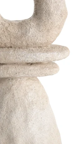 June kandelaar H32cm in de kleur Crème - COCOmaison