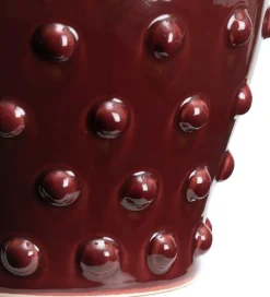 Kathy vaas (H44cm) in de kleur Rood - COCOmaison