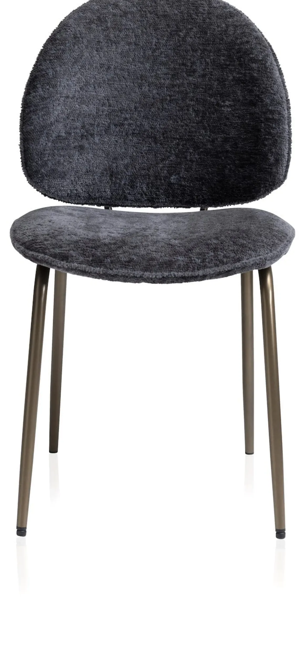Kjel eetkamerstoel frame in de kleur Antraciet - COCOmaison