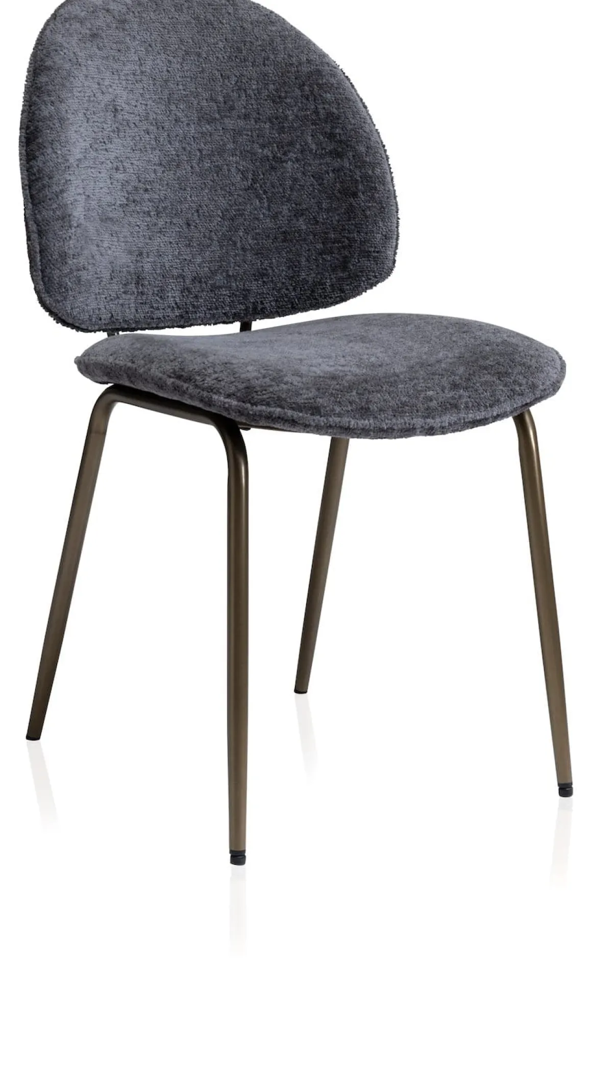 Kjel eetkamerstoel frame in de kleur Antraciet - COCOmaison