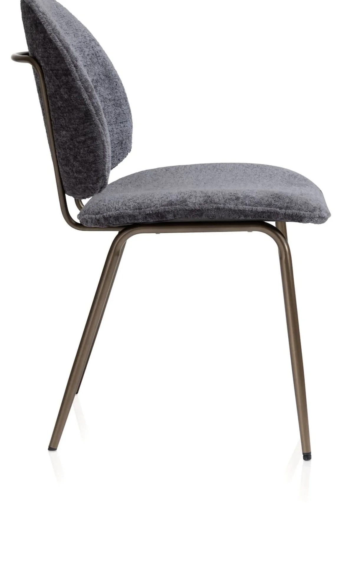 Kjel eetkamerstoel frame in de kleur Antraciet - COCOmaison