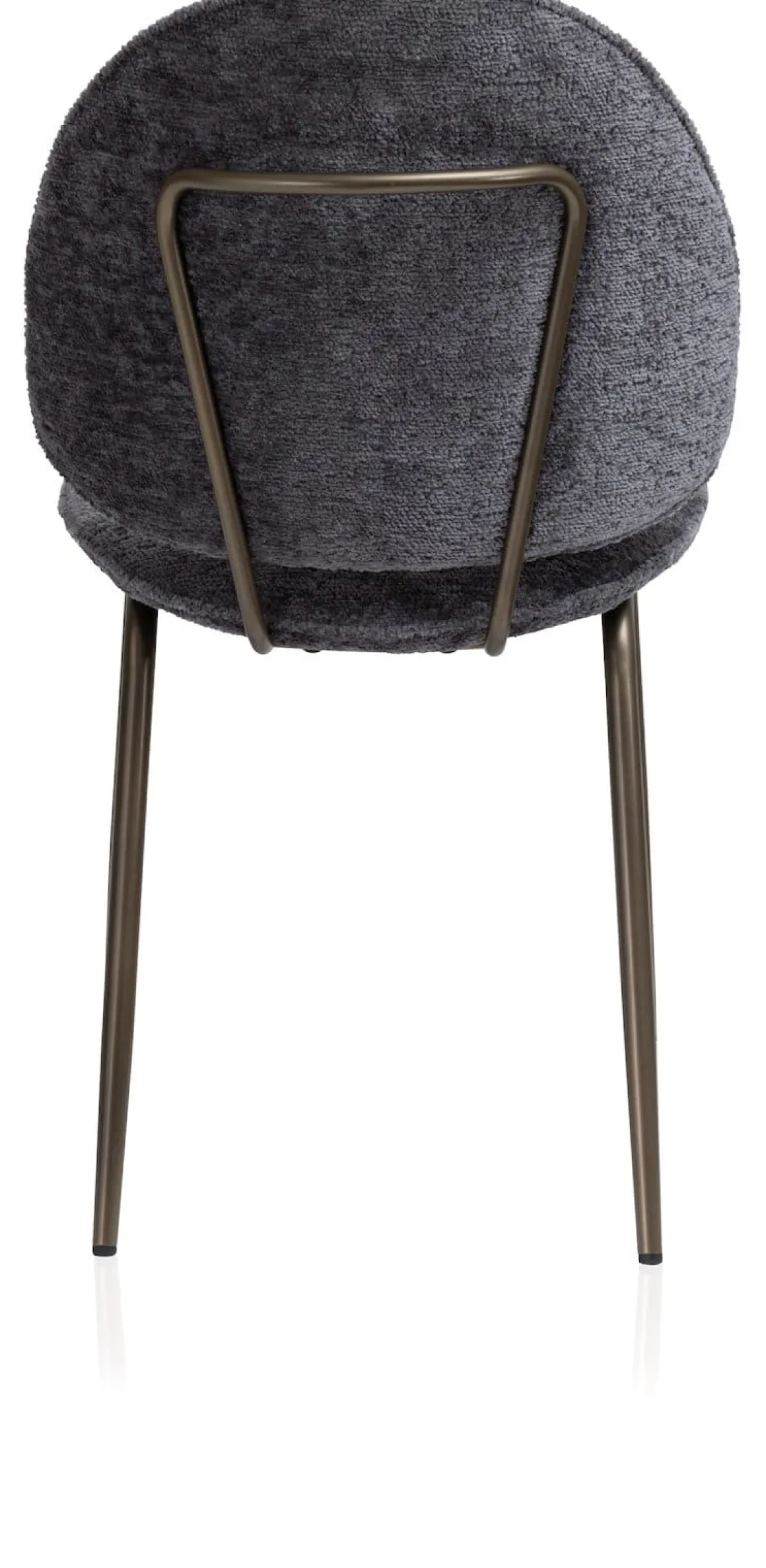 Kjel eetkamerstoel frame in de kleur Antraciet - COCOmaison