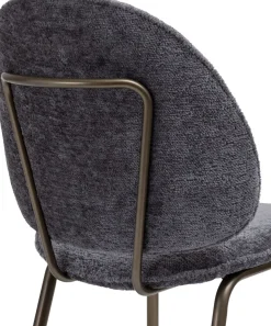 Kjel eetkamerstoel frame in de kleur Antraciet - COCOmaison