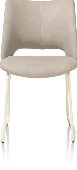 KODI eetkamerstoel - frame nebbia - stof Pala - lichtgrijs