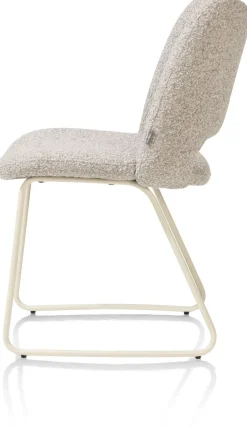 KODI eetkamerstoel - frame nebbia - stof Brioni - kiezel