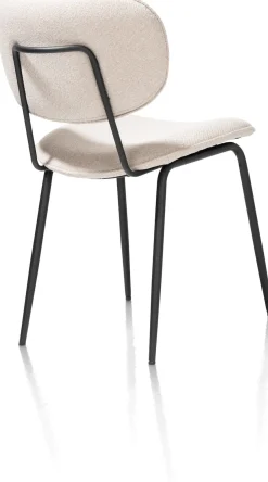 LEXI eetkamerstoel (zwart frame ROB) - XOOON