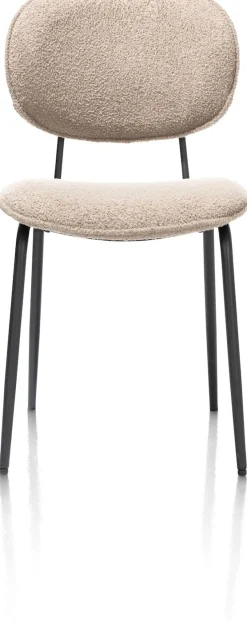 LEXI eetkamerstoel (zwart frame ROB) - XOOON