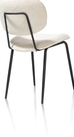LEXI eetkamerstoel (zwart frame ROB) - XOOON