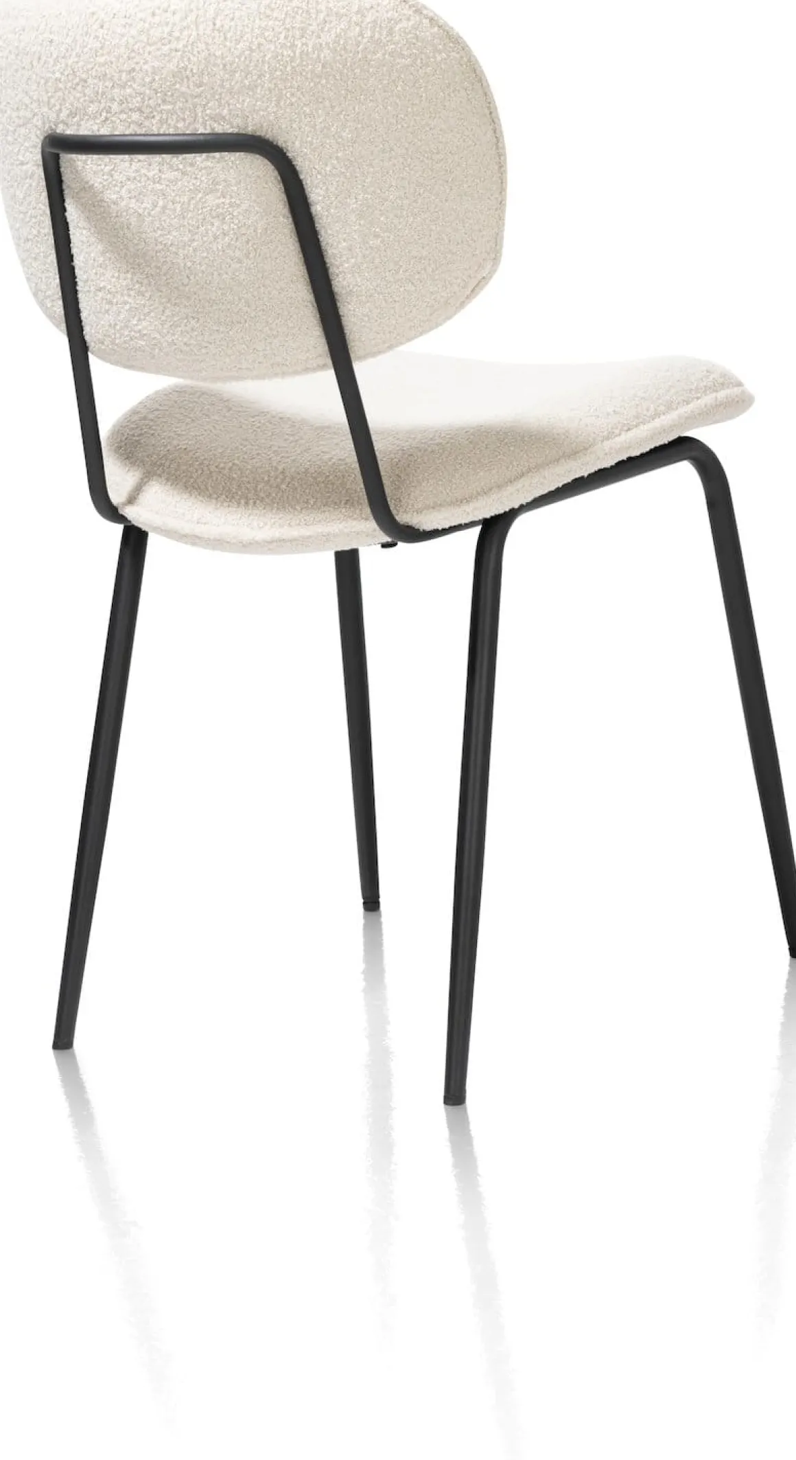 LEXI eetkamerstoel (zwart frame ROB) - XOOON