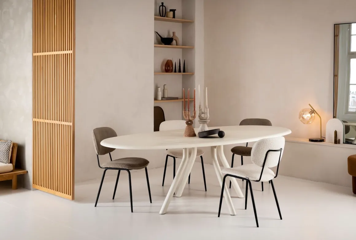 LEXI eetkamerstoel (zwart frame ROB) - XOOON