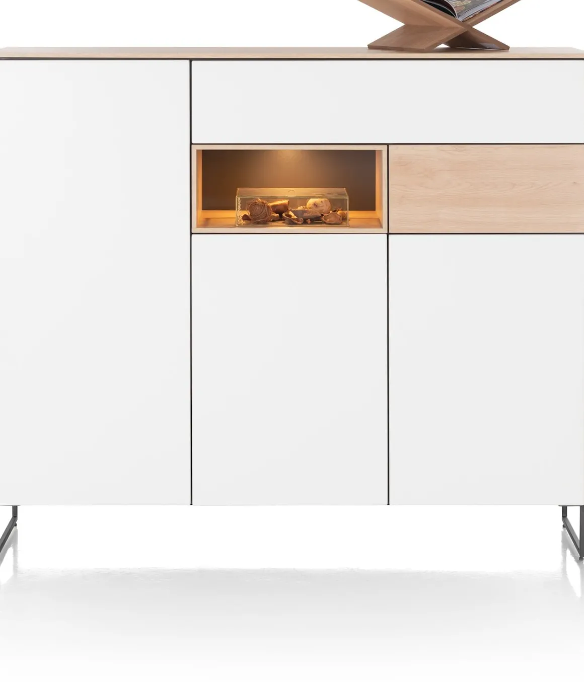 LINDFIELD dressette 160 cm - eiken look