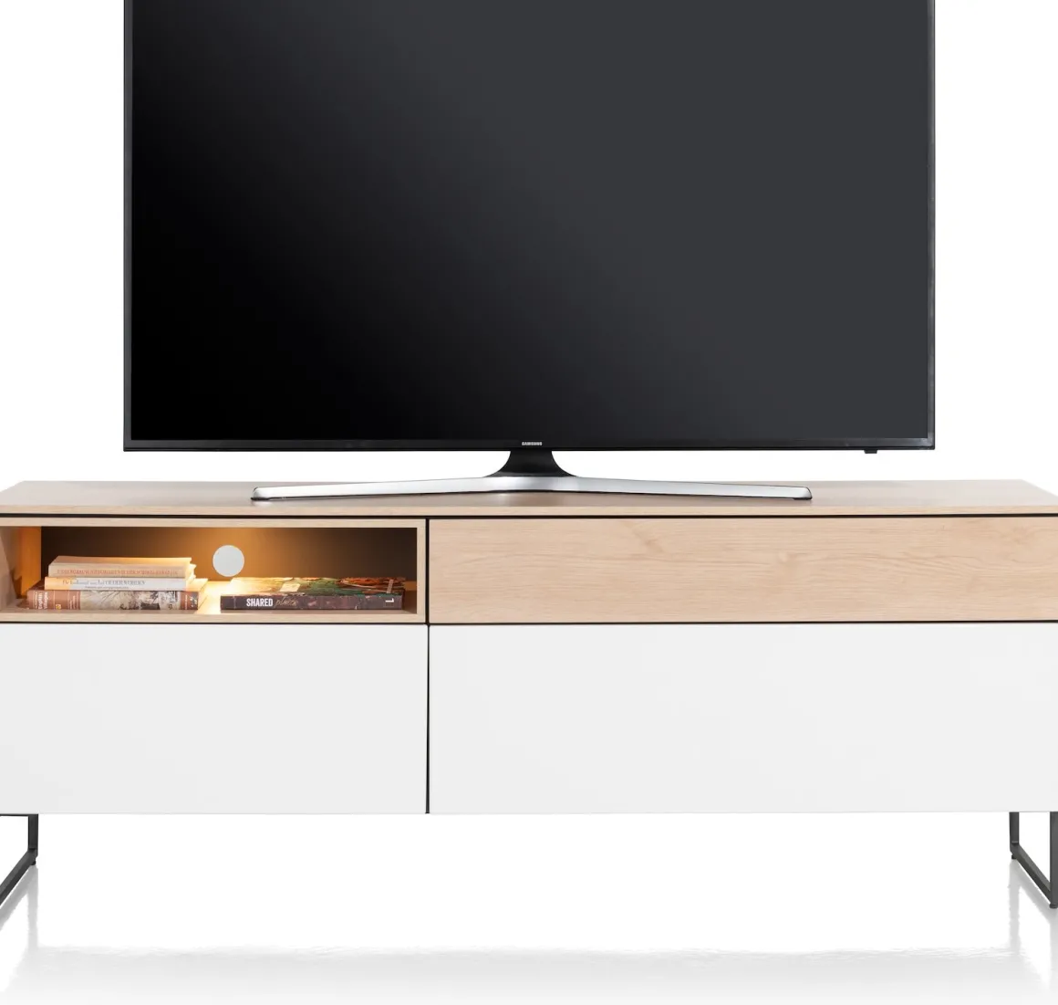 LINDFIELD lowboard 160 cm - eiken look