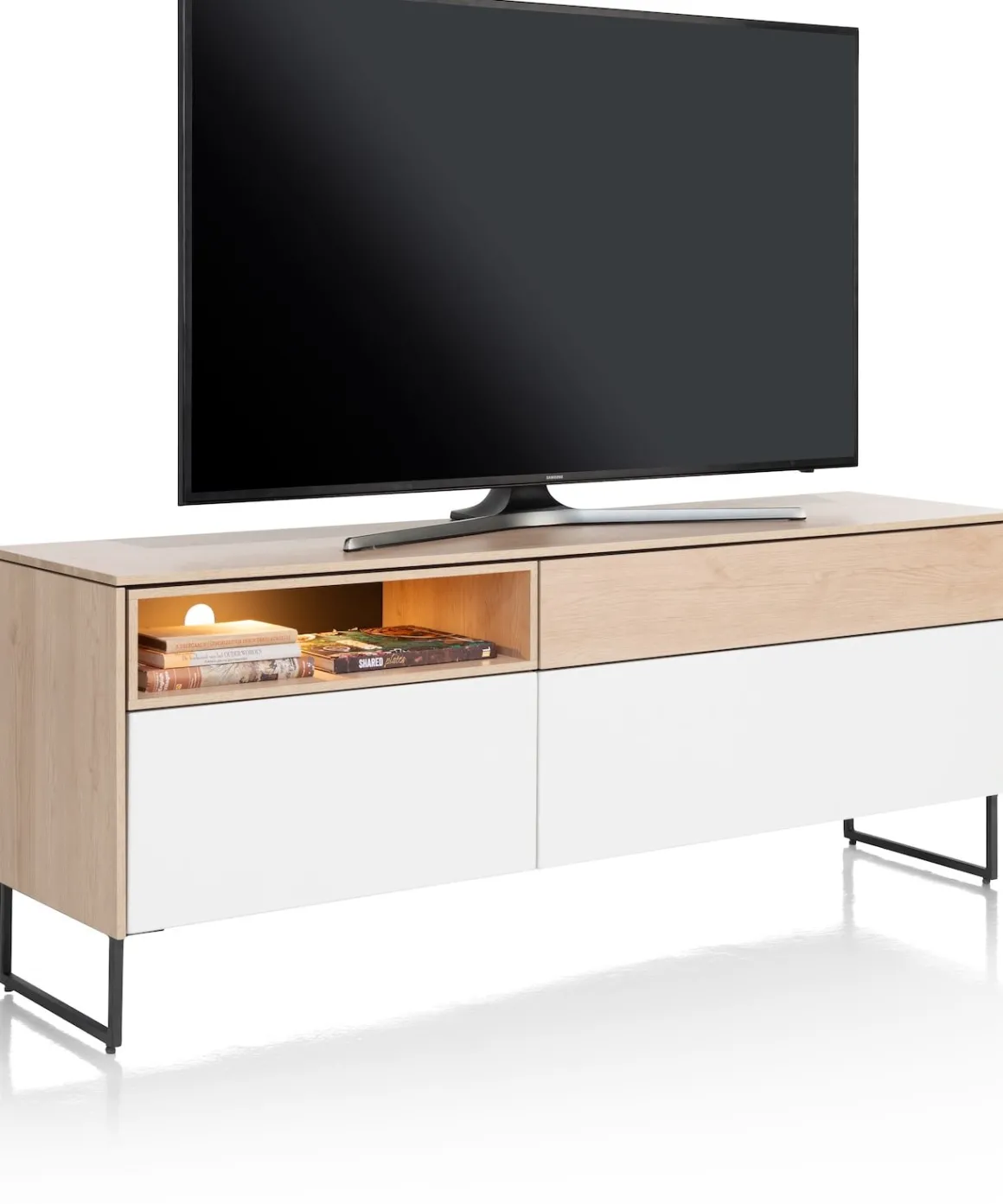 LINDFIELD lowboard 160 cm - eiken look