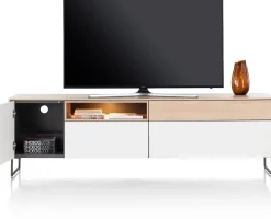 LINDFIELD lowboard 200 cm - eiken look