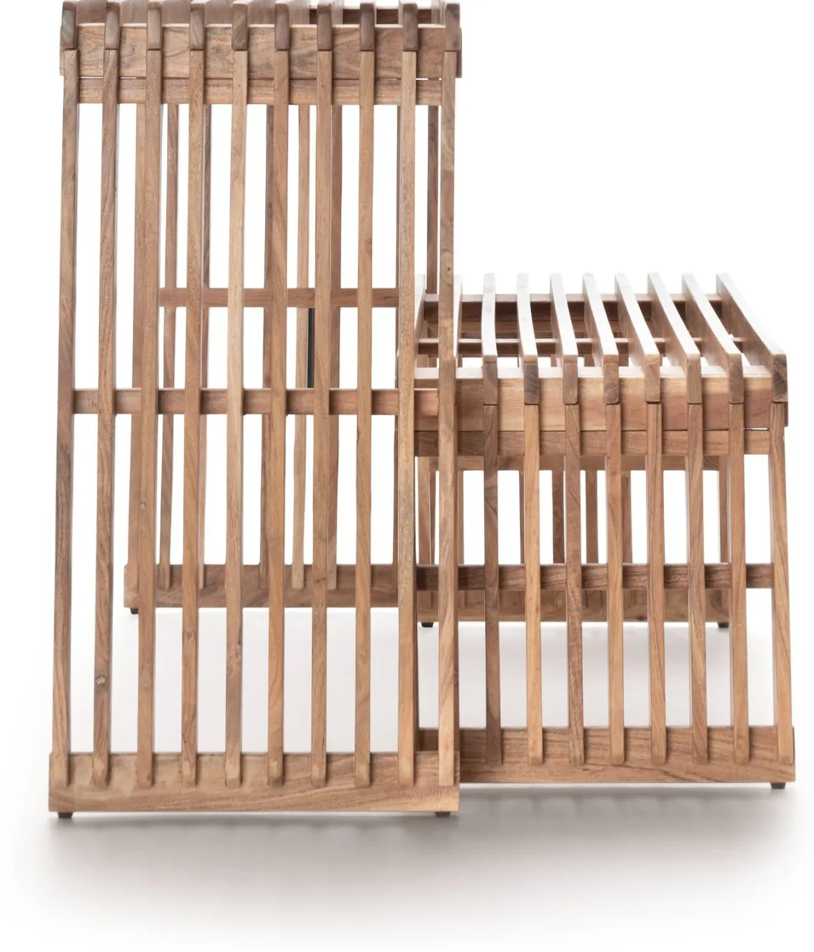 Lino bankje (96cm) in kleur Naturel van COCOmaison