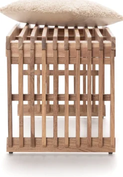 Lino bankje (96cm) in kleur Naturel van COCOmaison