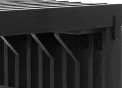 Lino bankje (96cm) in kleur Zwart van COCOmaison