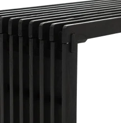 Lino bankje (96cm) in kleur Zwart van COCOmaison