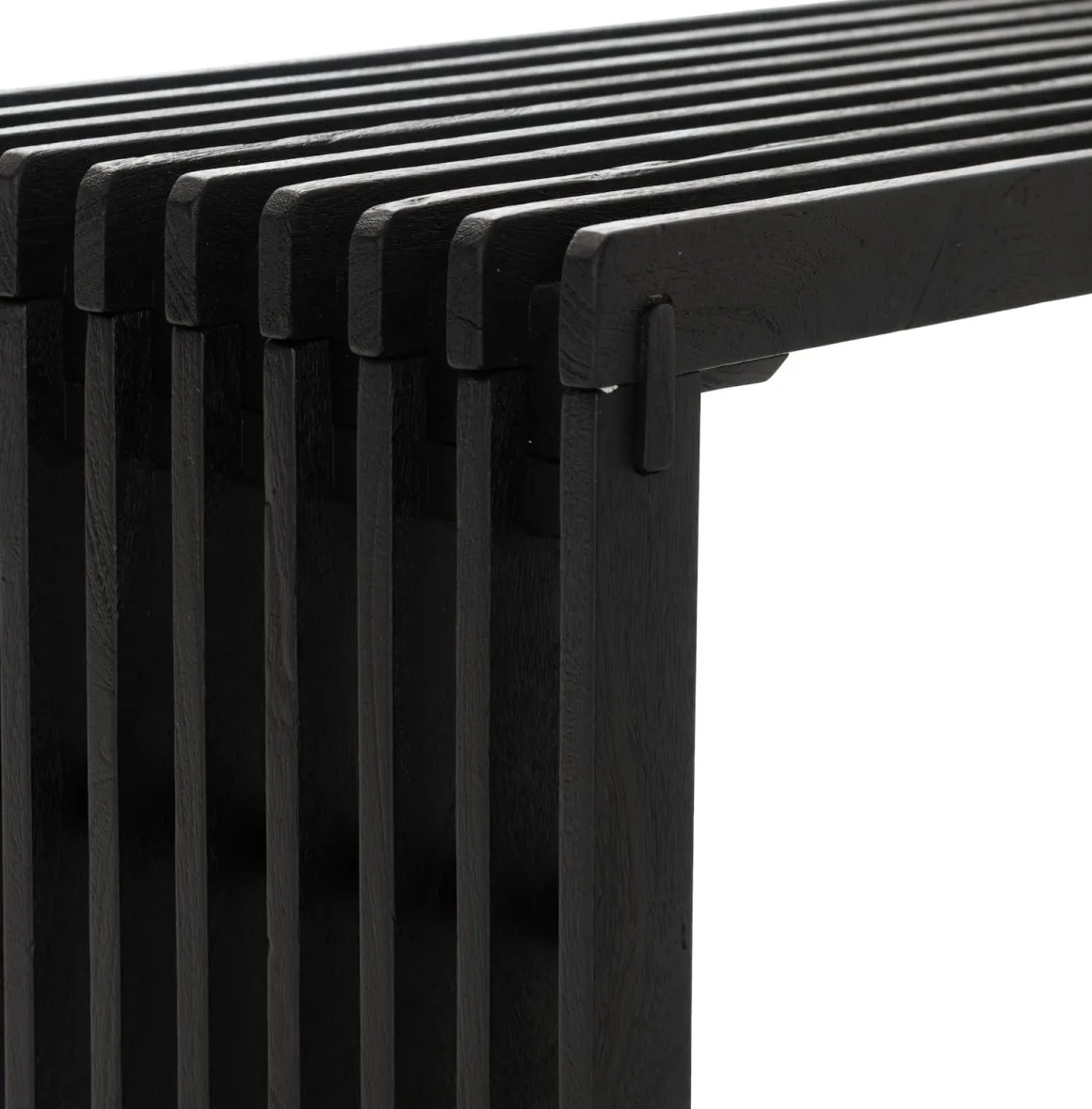 Lino bankje (96cm) in kleur Zwart van COCOmaison