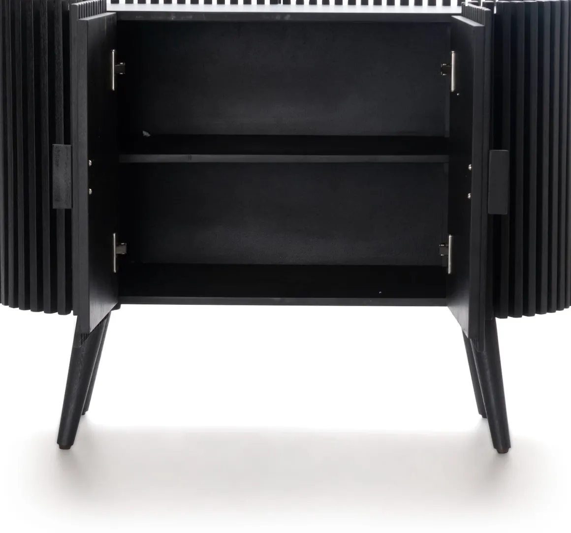 Lino kast (100cm) in kleur Zwart van COCOmaison