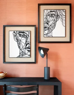 Lino wandtafel (120cm) in kleur Zwart van COCOmaison