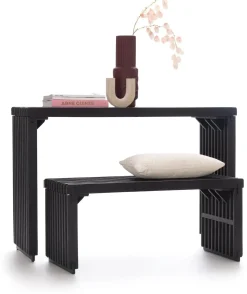 Lino wandtafel (120cm) in kleur Zwart van COCOmaison