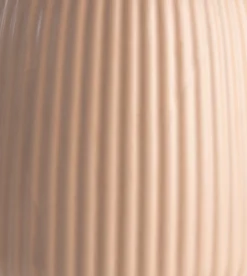 Liv vaas H28cm in de kleur Beige - COCOmaison