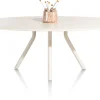 LUND eetkamertafel ovaal (210x120cm) centrale poot lang - XOOON