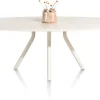 LUND eetkamertafel ovaal (270x120cm) centrale poot lang - XOOON