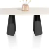 LUND eetkamertafel ovaal 240 x 120 cm. cone poot - XOOON