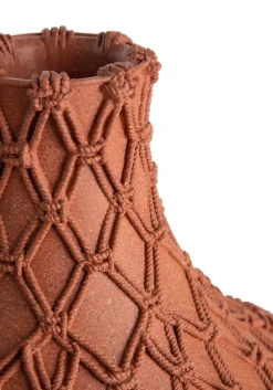 Maeve vaas H33cm in de kleur Terra Cotta - COCOmaison