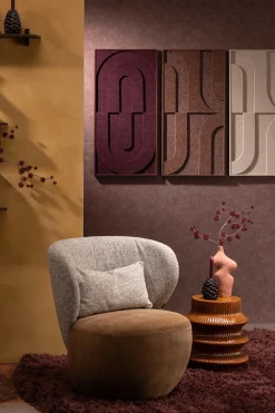 Maria kandelaar H23,5cm in de kleur Terra Cotta - COCOmaison